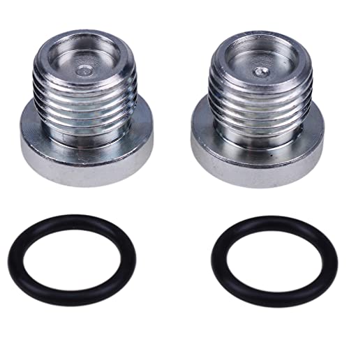 JZGRDN 2PCS Front Gearcase Fill Plug Oil Drain Plug 2203739 2203738 for Polaris Sportsman RZR Ranger 570 500 1000 - Image 1