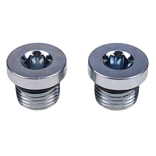 JZGRDN 2PCS Front Gearcase Fill Plug Oil Drain Plug 2203739 2203738 for Polaris Sportsman RZR Ranger 570 500 1000 - Image 3