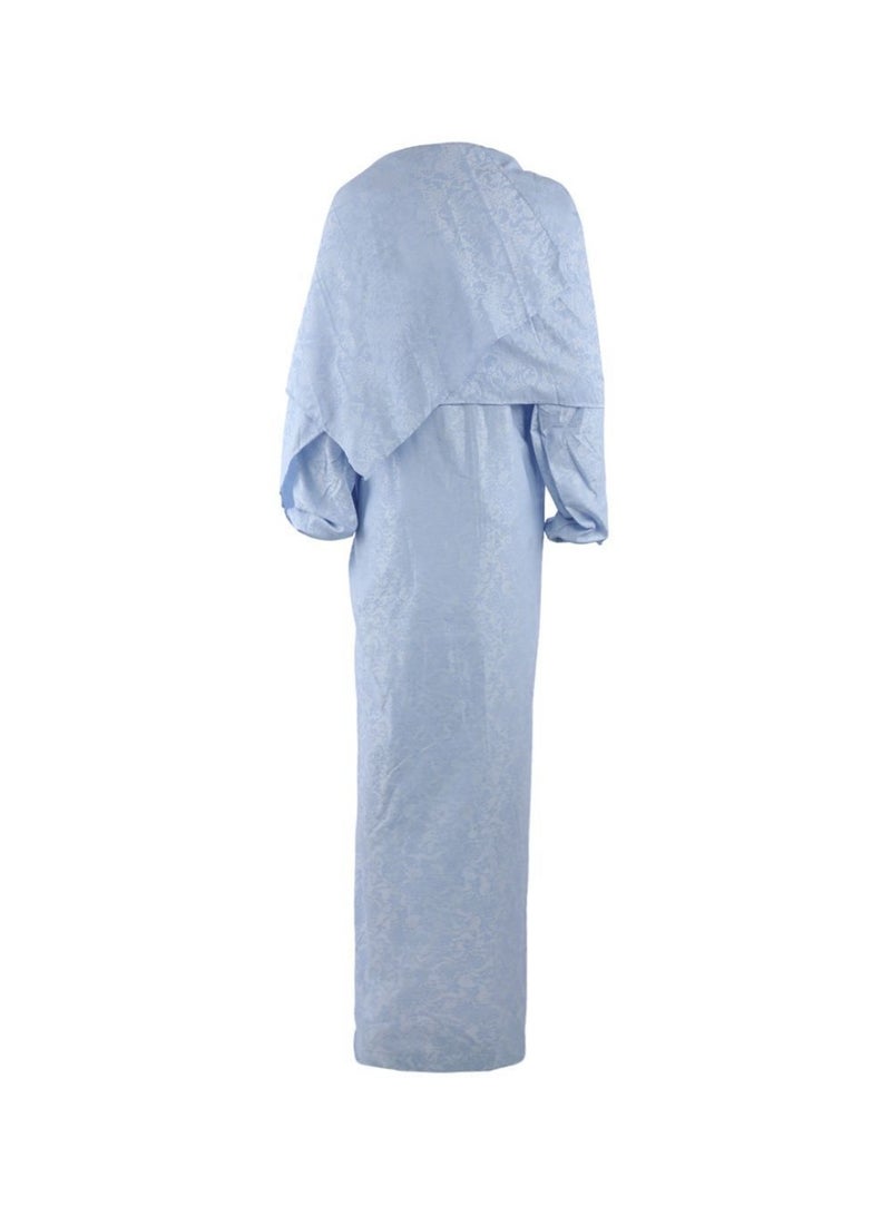 Manasek Boxed Prayer Mat With Dress_02a Blue - Image 3