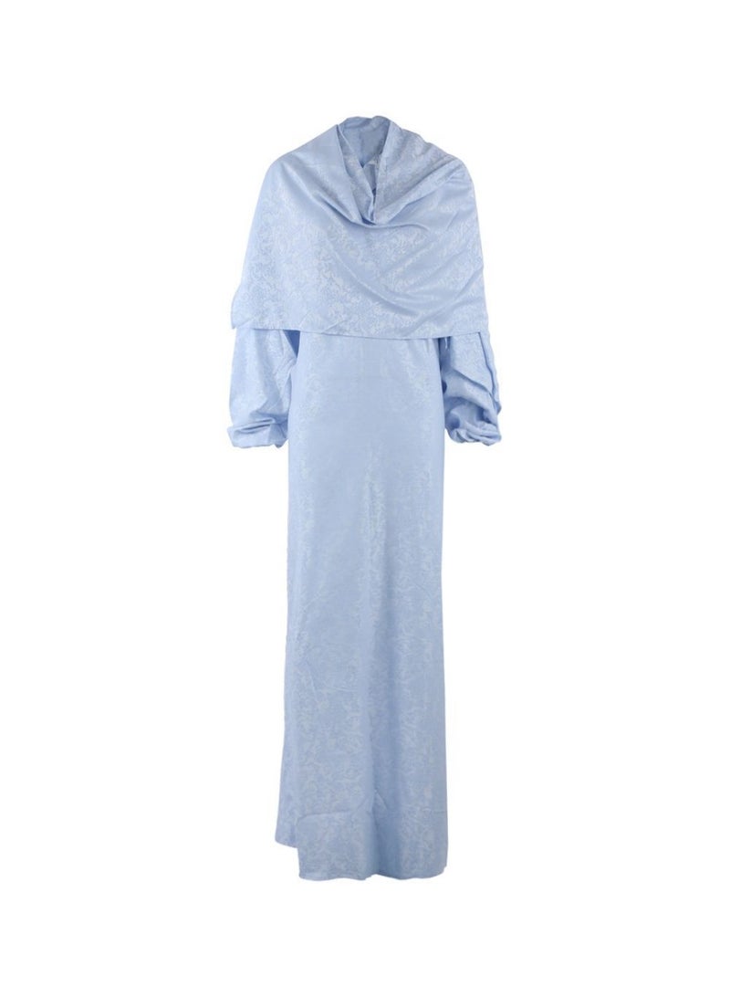 Manasek Boxed Prayer Mat With Dress_02a Blue - Image 2