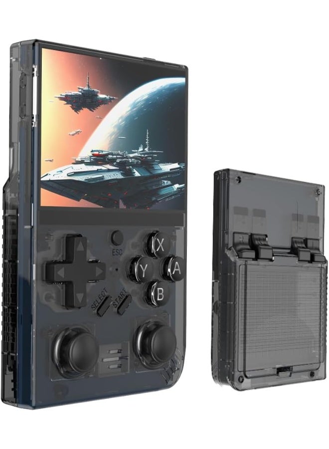 وحدة تحكم الألعاب المحمولة D-R35 Plus Retro مقاس 3.5 بوصة عالية الدقة IPS و15000+ ألعاب مدمجة