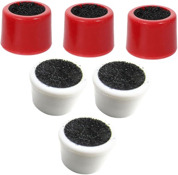 Billiard Cue Tip Grinder Kit 6PCS File And Plastic Trimmer Assorted Color - Image 1