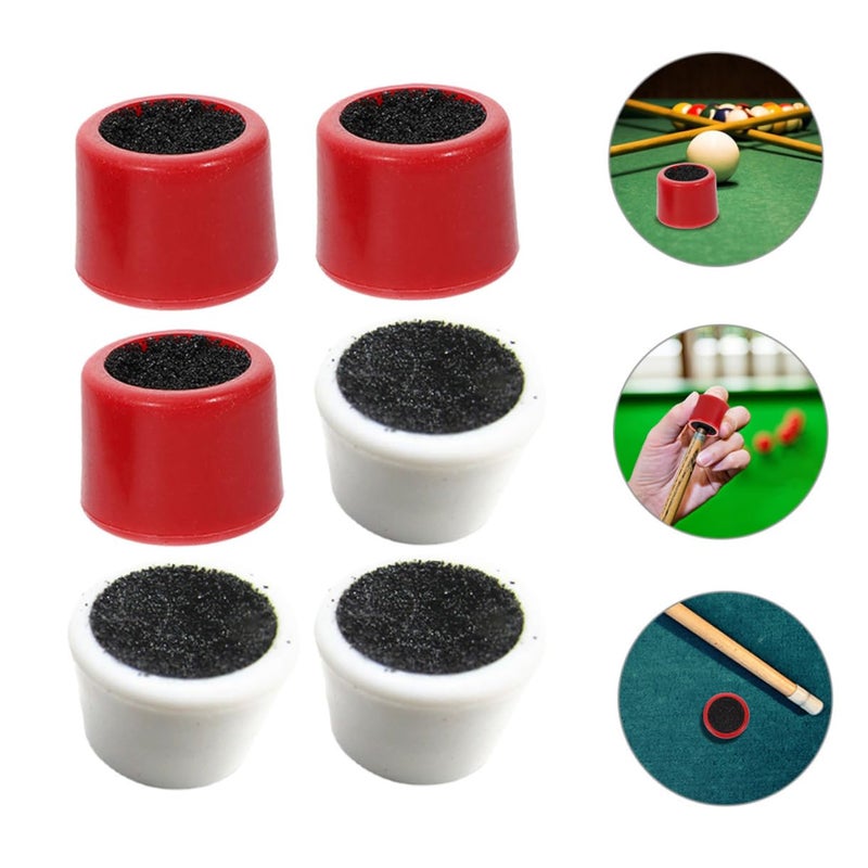 Billiard Cue Tip Grinder Kit 6PCS File And Plastic Trimmer Assorted Color - Image 4