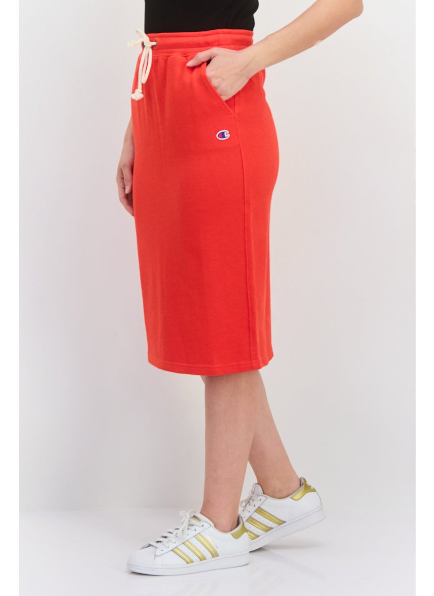 Champion Women Sportswear Fit Outdoor Skirts, Red  - Image 2