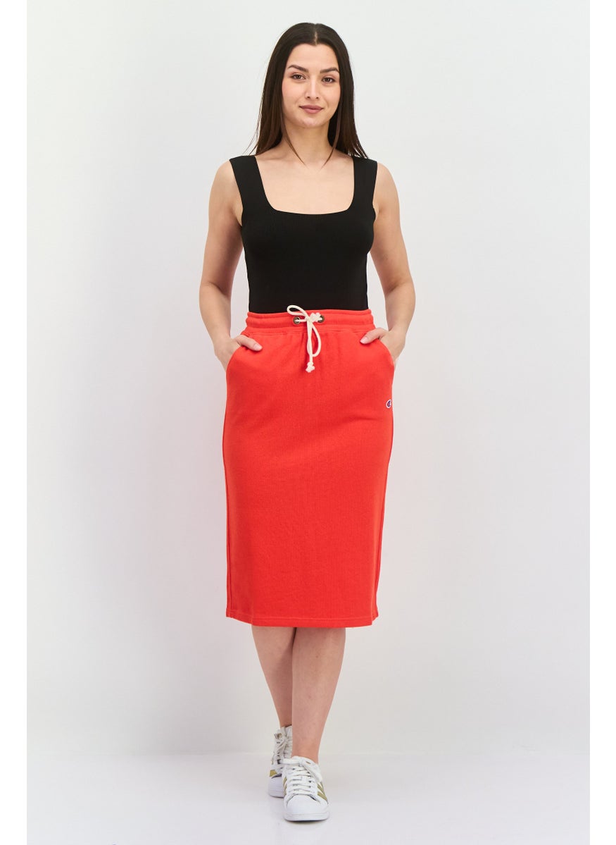 Champion Women Sportswear Fit Outdoor Skirts, Red  - Image 4