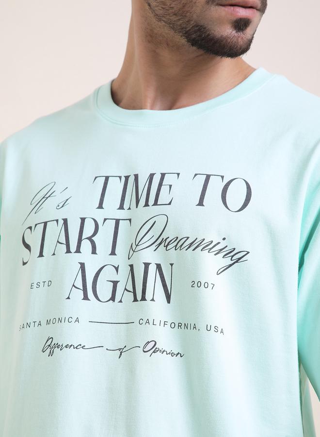 Difference of Opinion Men Oversized Slogan Print T-Shirt - Image 5