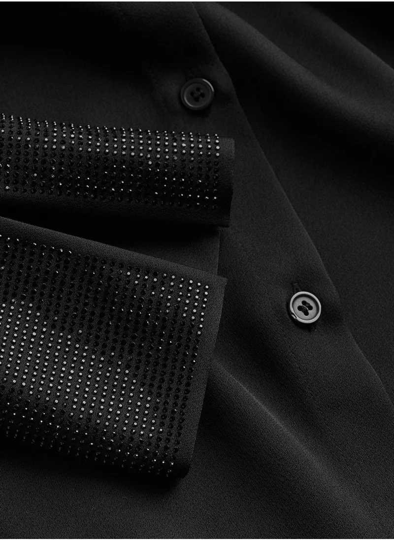 اتش اند ام Button Detail Shirt