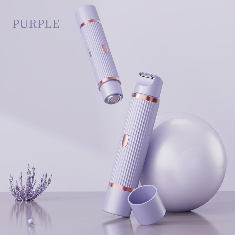 Digital Type-C Multifunctional Women's Hair Removal Device - Electric Shaver for Underarms, Private Area & Eyebrow Trimmer - Image 1