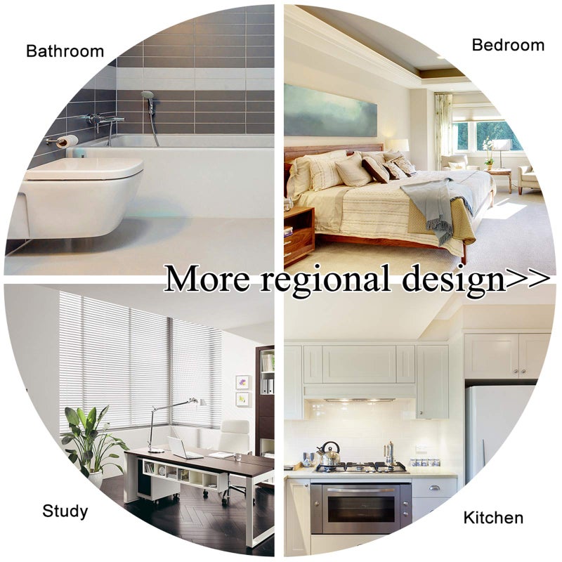 ITSOFT Plush Bathroom Rug 59x21, Absorbent Machine Washable Non Slip Chenille Bath Mats, Quick Dry Bathmat, Bath Rugs for Bath, Shower, Bedroom, or Door Mat, Spa Blue - Image 5