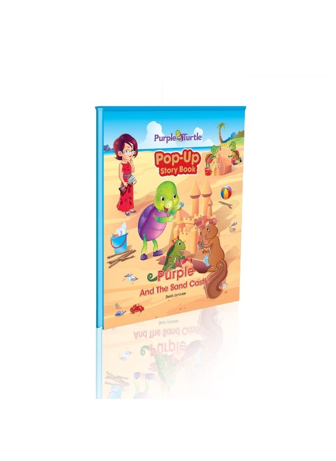 Purple and the Sand Castle Pop-up Book  - Image 2