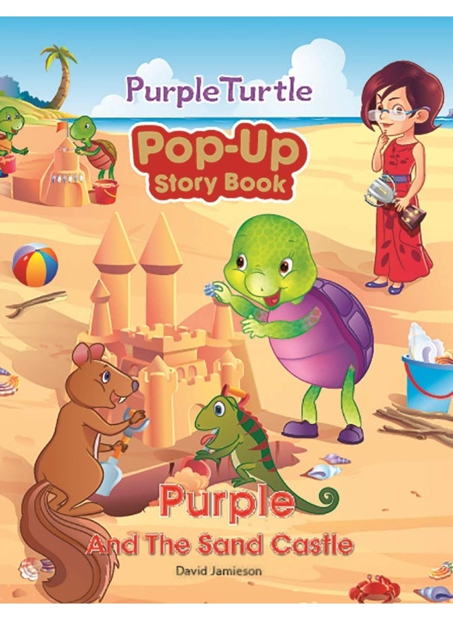 Purple and the Sand Castle Pop-up Book  - Image 4
