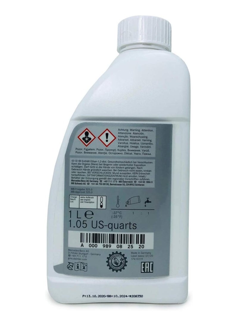 Mercedes-Benz - Genuine Mercedes-Benz Radiator Coolant/Antifreeze (Blue) - 1L - Image 1