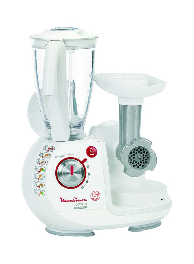 Odacio Food Processor 1000W 2 L 1000 W FP7371 White/Grey/Clear