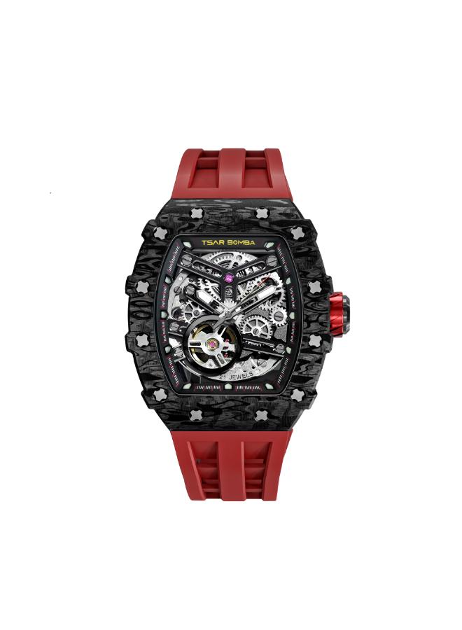 TSAR BOMBA Men's FKM RUBBER Automatic Watch TB8208CF-39 - 43.5*50.5 mm - Image 1