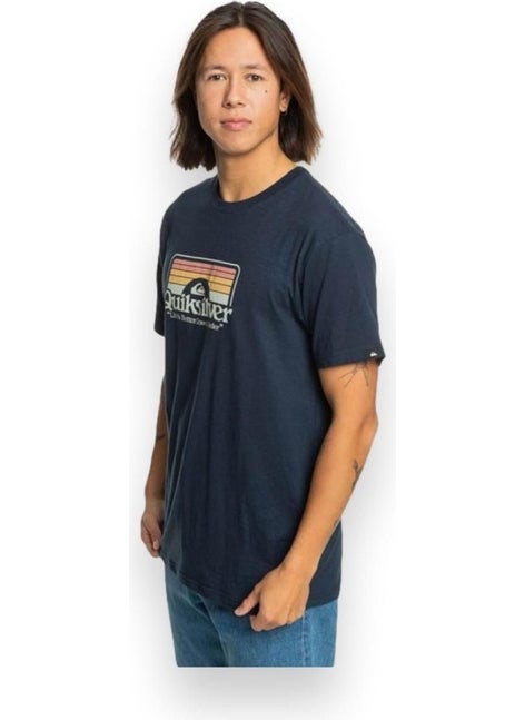 QUIKSILVER Step Inside Ss Navy Blazer Men's T-Shirt EQYZT07678-12818  - Image 2
