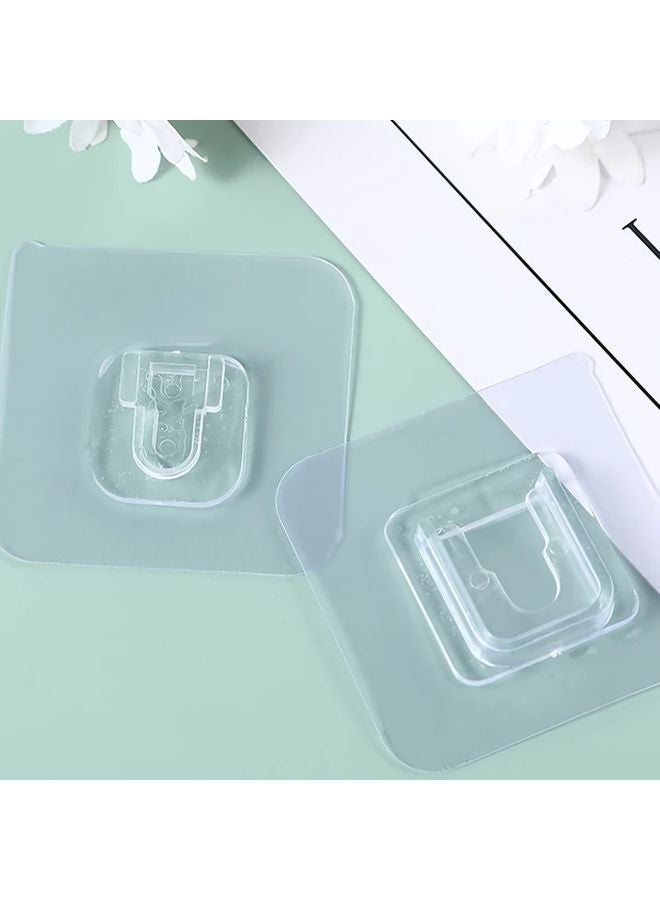 3pcs Wall Mounted Adhesive Phone Charger Stand Remote Control Storage Box - Image 5