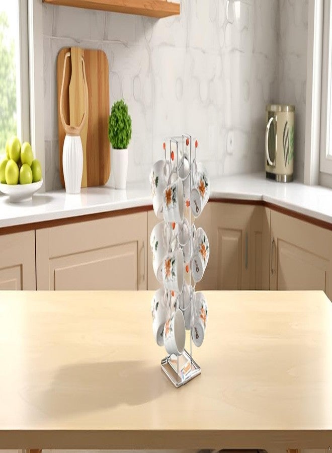 STANDIFY® Cup Holder Stainless Steel Stand Heavy Duty for Home & Kitchen Use. - Image 2