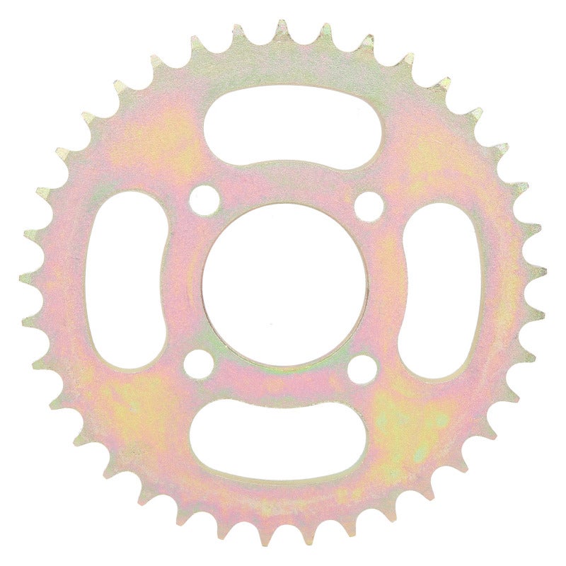 Chain Wheel 37 Tooth Sprocket Steel Crankset for Electric Tricycle Dirt Bike Go Kart - Rustproof Anti-Corrosion Direct Replacement Chainring - Image 1
