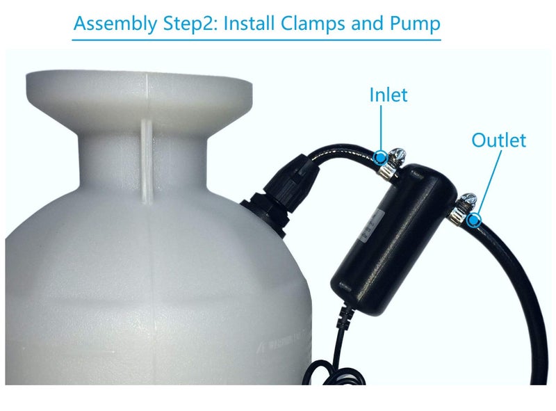Fivo Electric Sprayer Pump to Upgrade Lawn and Garden Pressure Sprayer to Powered Sprayer (DIY pump) - Image 5