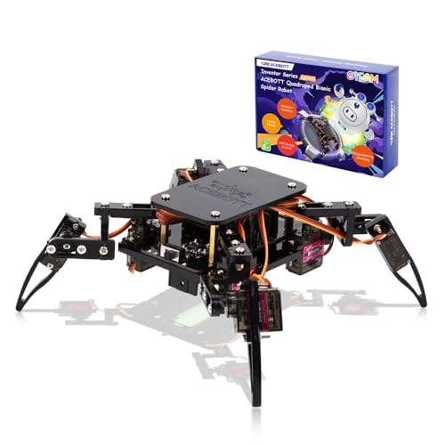 ACEBOTT Science Kits Spider Robot Building Kit STEM Crawling Robot Gifts for Kids Boys Ages 812 Girls Scientific Coding Robotic Technic Creative DIY Toys for Birthday - Image 1