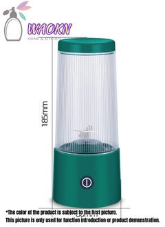 WAOKN Portable Fruit Blender Personal Juice Cup for Smoothies Wireless Rechargeable Mixer For Travel Sports Office School Juice Cup Powerful Blades Cordless Juicer For All Kinds Of Fruits  - Image 5