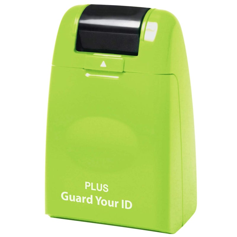 Guard Your ID Identity Protection Stamp Roller Green