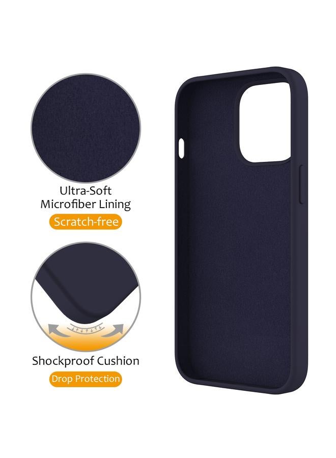 Zaboon Case For iPhone 12 Pro Max Liquid Silicone MagSafe Magnetic Phone Case with Ring Holder - Image 4