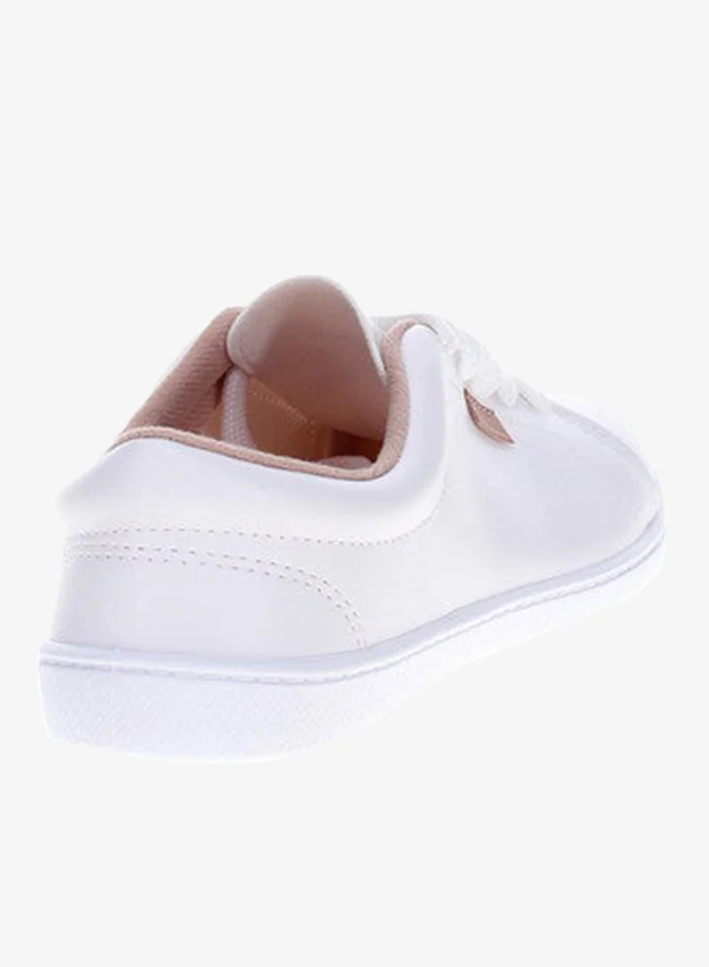 Moleca  Moleca Ladies Closed/Flat Shoes White | Made In Brazil for Women | Best Price UAE