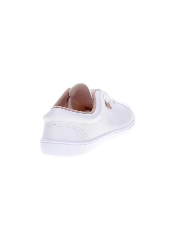 موليكا Moleca Ladies Closed/Flat Shoes White | Made In Brazil