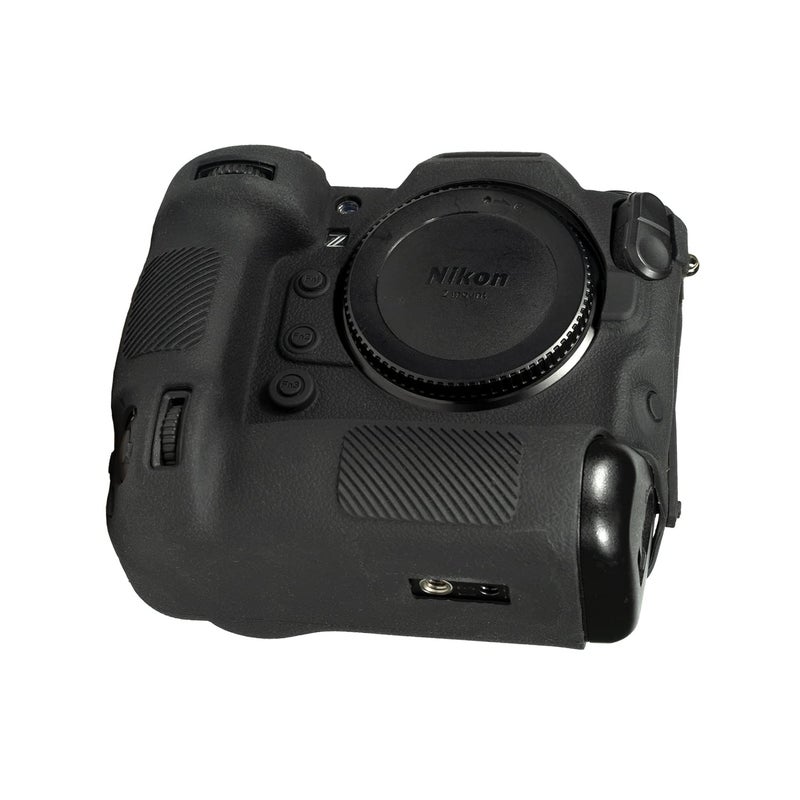 STSEETOP Camera Case for Nikon Z9 - Protective Silicone DSLR Skin Cover, Detachable Cage, Shockproof, Dustproof (Black) - Image 5
