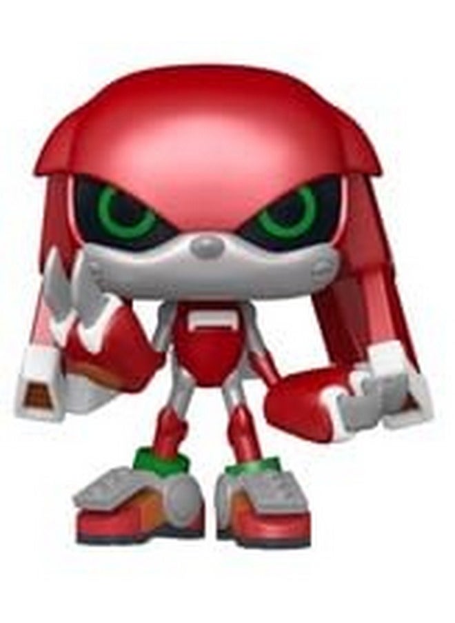 Funko Funko Pop! Games: Sonic The Hedgehog - Metal Knuckles Vinyl Figure, NYCC 2024 Shared Exclusive, 4.25 in  - Image 2