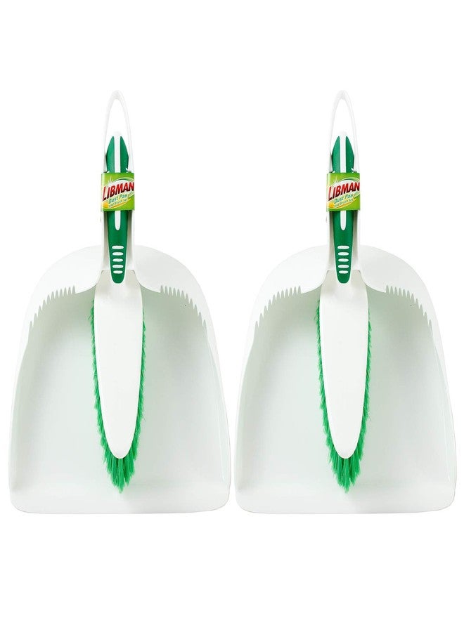 Libman Commercial Libman Dust Pan and Brush Set | Portable Cleaning Brush | Mini Broom and Dustpan | Handheld | 2-Pack - Image 2