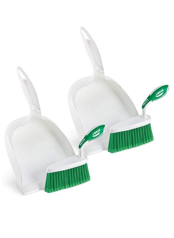 Libman Commercial Libman Dust Pan and Brush Set | Portable Cleaning Brush | Mini Broom and Dustpan | Handheld | 2-Pack - Image 1