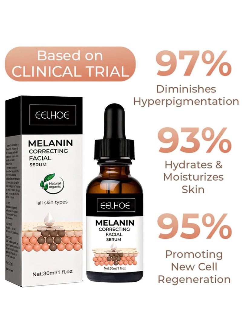 EELHOE Melanin Correcting Facial Serum, Dark Spot Correcting Glow Serum, Mild And Not Stimulating For Any Part  - Image 2