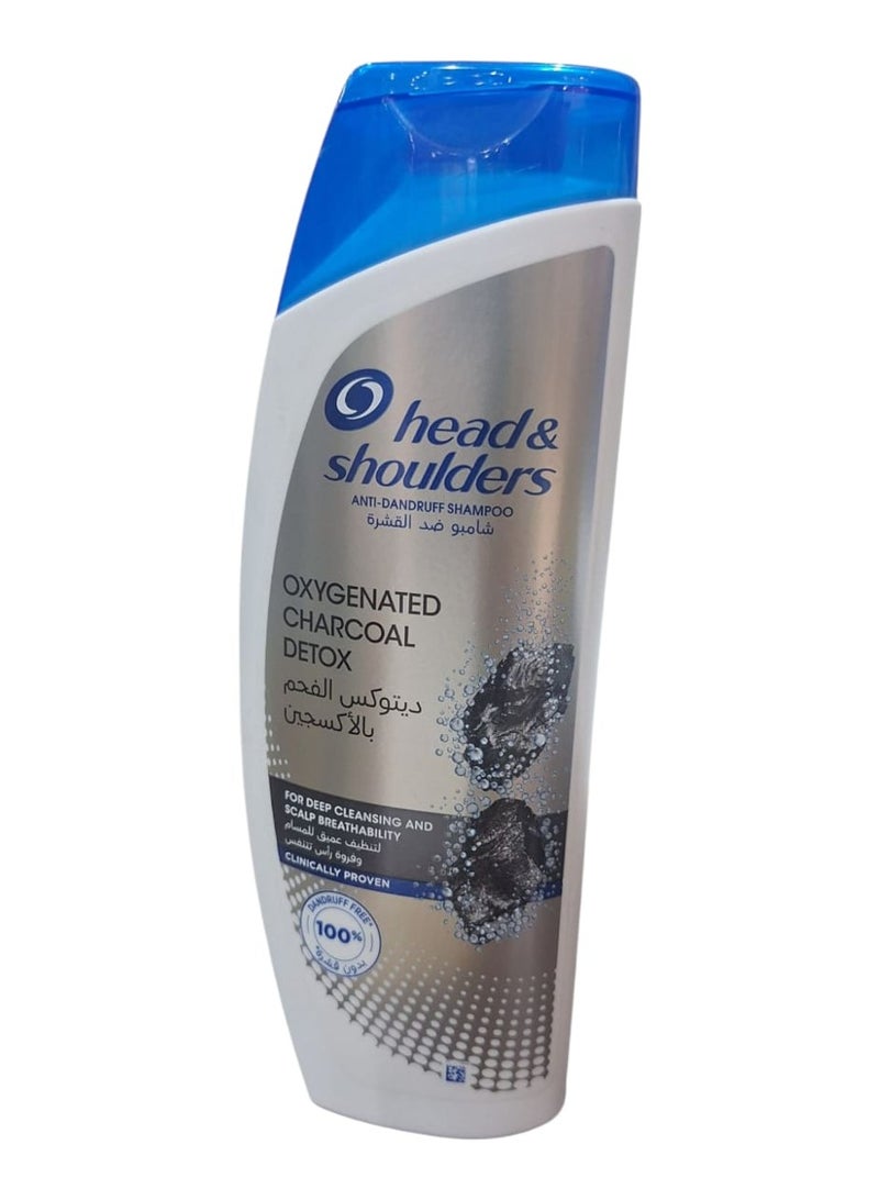 Head & Shoulders Anti-Dandruff Oxygenated Charcoal Detox Shampoo 400ml