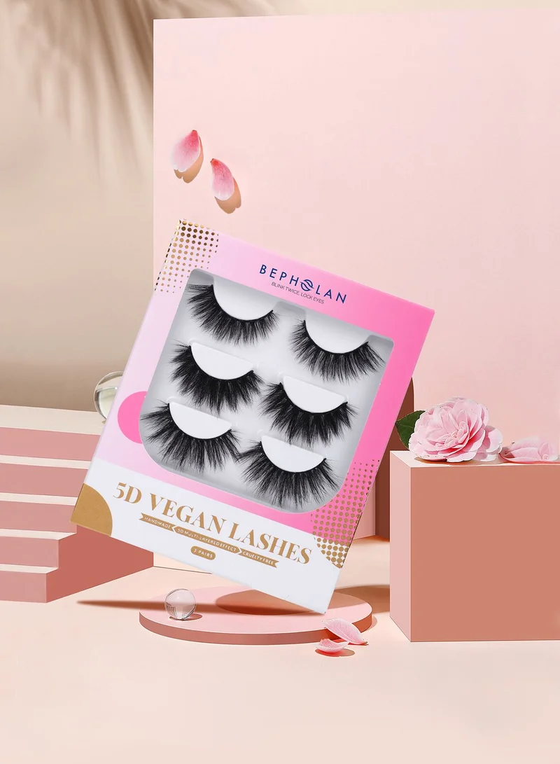 BEPHOLAN BEPHOLAN Super Volume Multi-layered Faux Mink-XMZ269