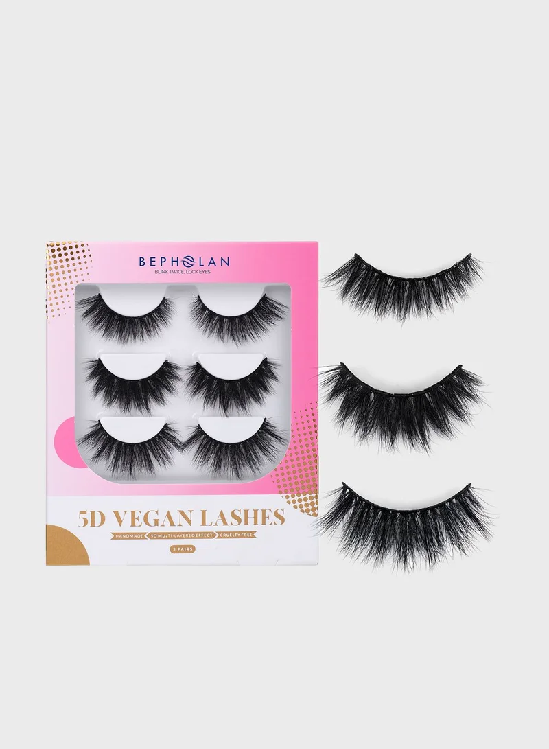BEPHOLAN BEPHOLAN Super Volume Multi-layered Faux Mink-XMZ269
