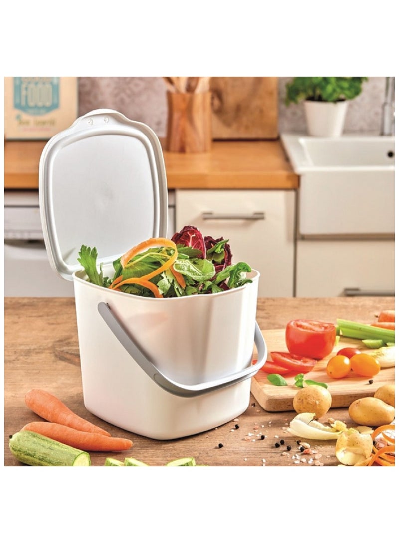 Snips Hanging Kitchen Compost Bin with Handle - Image 5