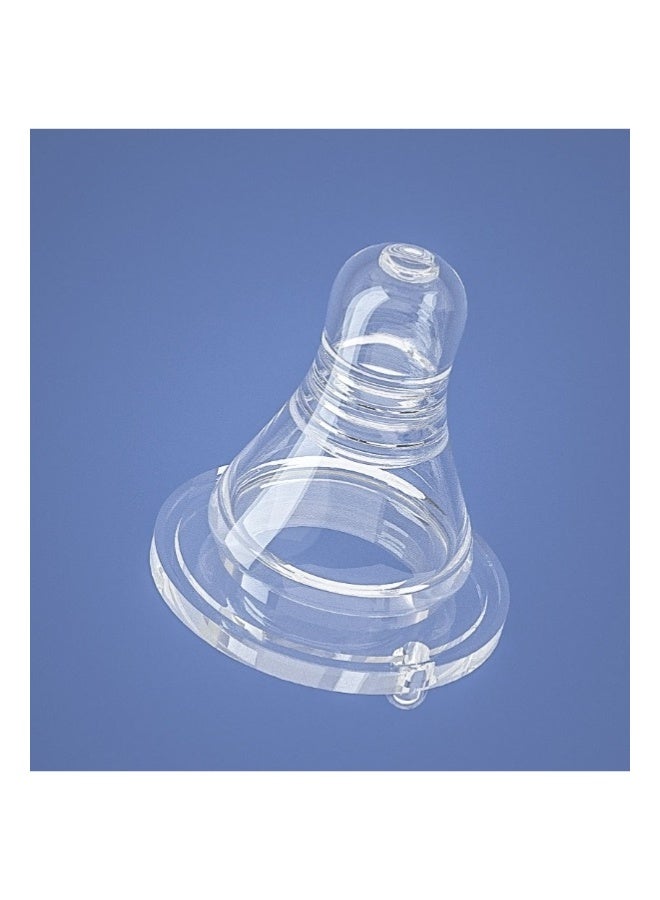 Royalbuckle Baby Bottle Nipples Pack of 3 Silicone Feeding Teats Soft Replacement Nipples Compatible with Baby Feeding Bottles - Image 5