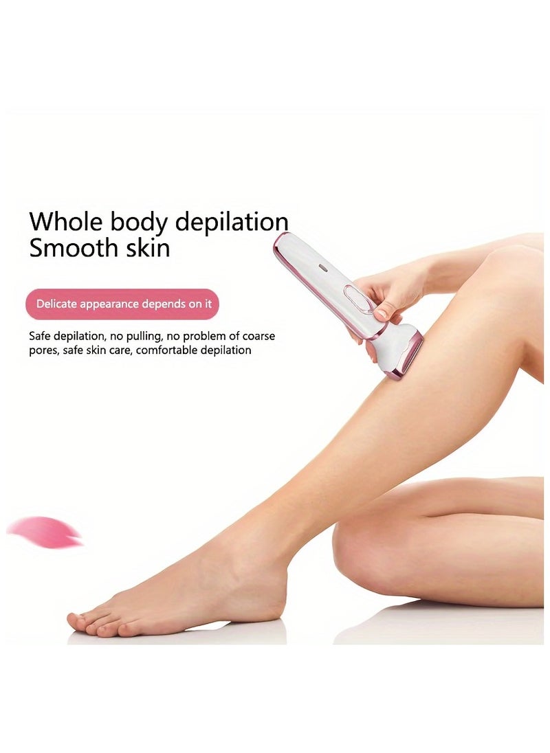 Generic - 4 In 1 Body Hair Removal Epilator Armpit Hair Bikini Hair Leg Hair Pubic Hair Electric Razor Clipper Shaver Trimmer Women - Image 1