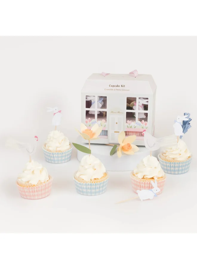 Meri Meri Easter Cottage Cupcake Kit