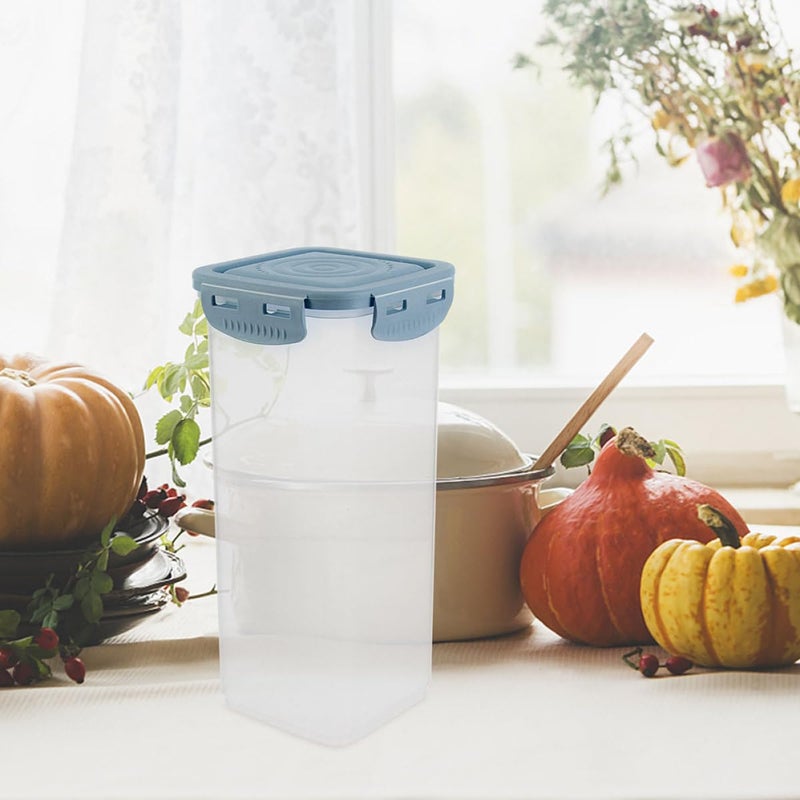 Reusable 900ml Airtight Food Storage Container With Lid For Yogurt Bread Pantry - Image 4