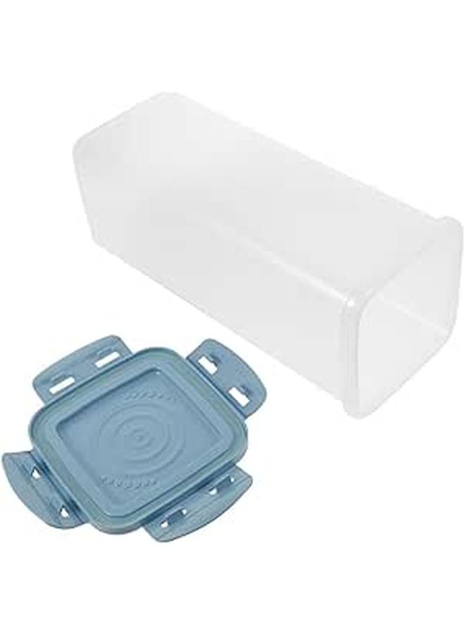 Reusable 900ml Airtight Food Storage Container With Lid For Yogurt Bread Pantry - Image 1