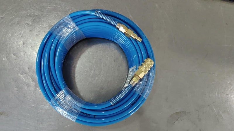 Zeluga PU14100B Polyurethane Non-Transparent Air Hose 1/4in. x 100ft - Lightweight Blue - Image 4