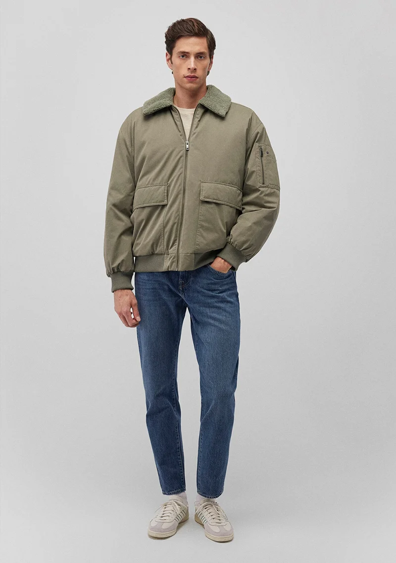 مافي HIGH NECK JACKET Mulled Basil