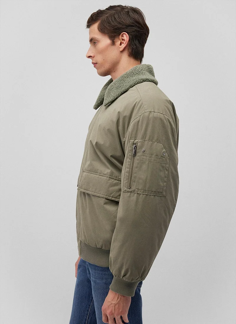 MAVI High Collar Green Jacket