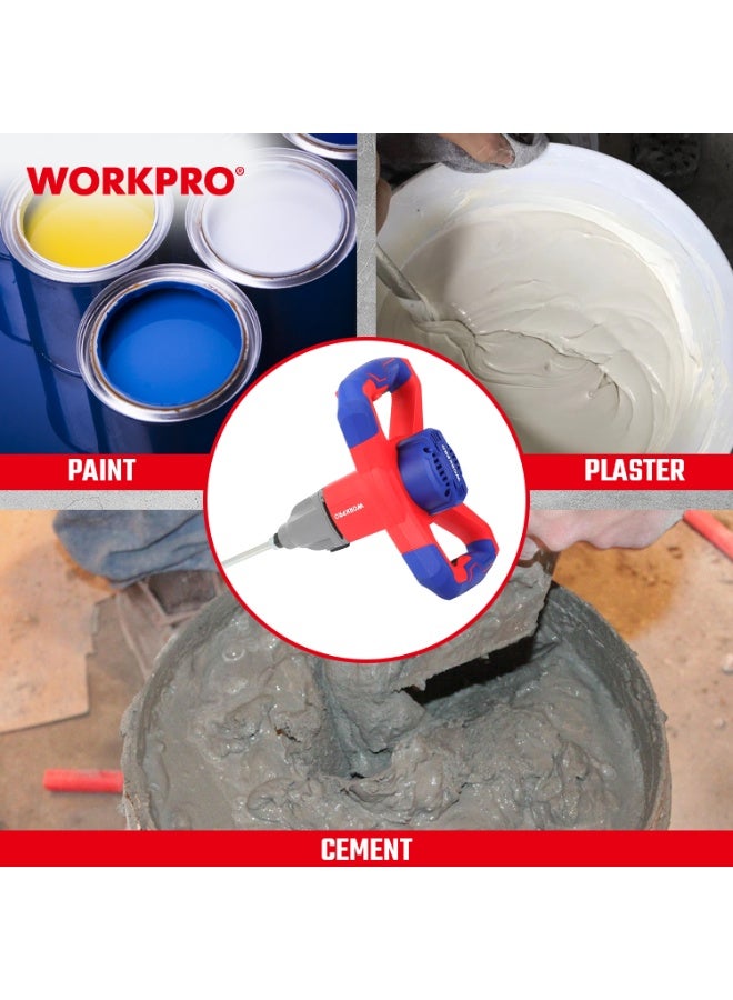 WORKPRO PROFESSIONAL ELECTRIC MIXER - Image 3