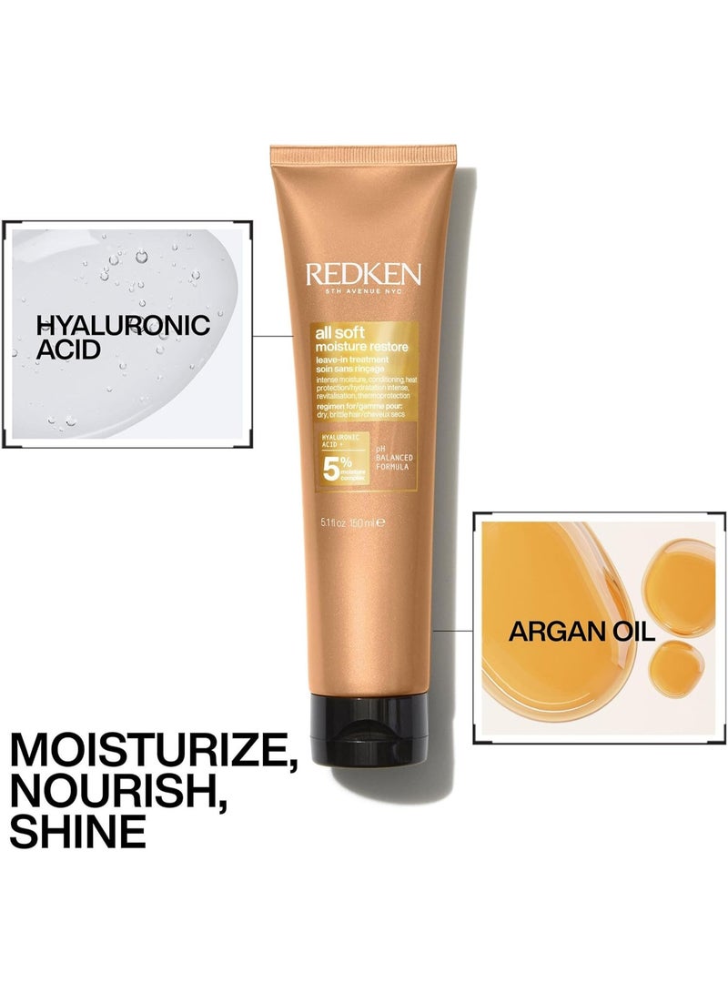 REDKEN علاج ريدكن ألت سوفت للترطيب العميق | مع حمض الهيالورونيك | 150 مل - Image 3