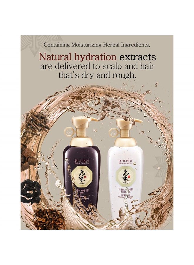 DAENG GI MEO RI علاج كي جولد بريميوم، مرطب ومغذي لفروة الرأس والشعر، يحتوي على 30 عشبة طبية، 16.9 أونصة سائلة - Image 4