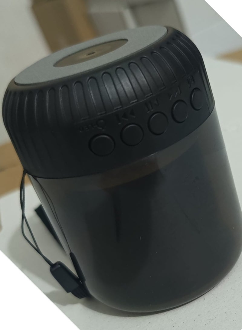 Portable Bluetooth Speaker, Mini Wireless Speaker, Black, LED, TF Card, USB, MP3 Music Amplifier, Sound Bar for All Smartphones - Image 2